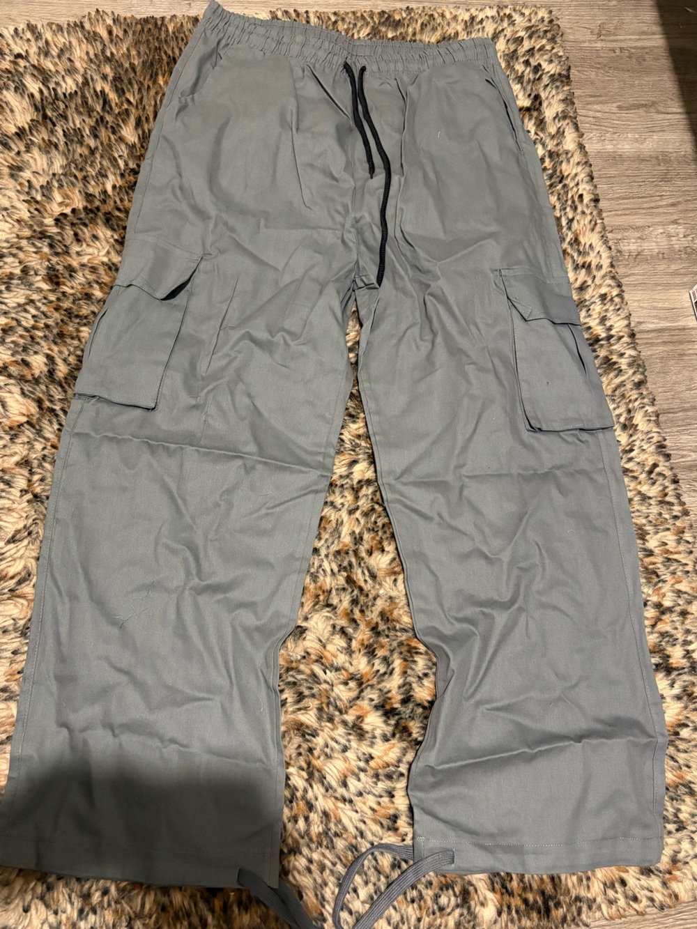 Multicolor 4 pack cargo pants new large men’s baggy lightweight sport pants - Picture 8 of 8